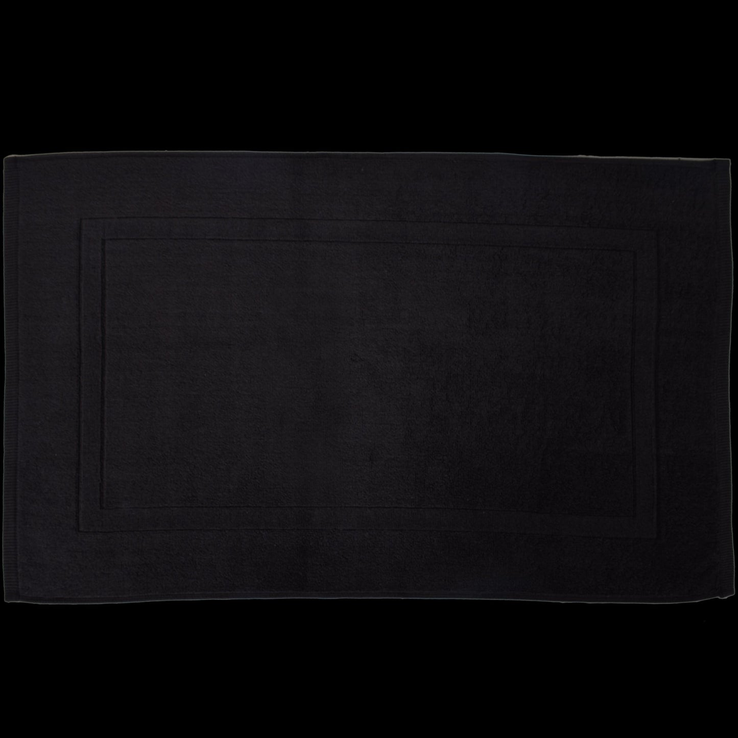 Bricocenter TERRY BATH MAT 50X80 BLACK SENSEA