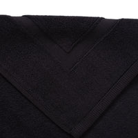 TERRY BATH MAT 50X80 BLACK SENSEA