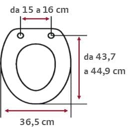 ESSENTIAL OVAL WHITE TOILET SEAT PROLIPOPIRENE