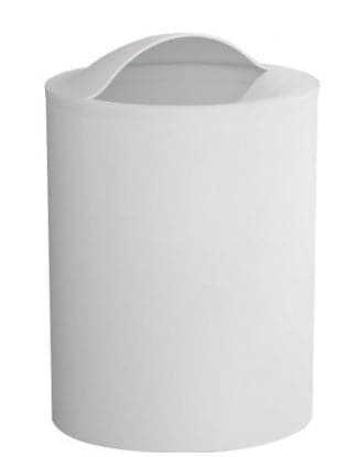 Bricocenter G-EYE TANK WITH LID 6LT WHITE D 20cm x H 30cm x W 20cm
