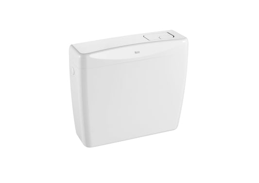 Bricocenter UNIVERSAL WC CISTERN PVC DOUBLE BUTTON 3/6 LT BCO POS. HIGH/MEDIUM/LOW