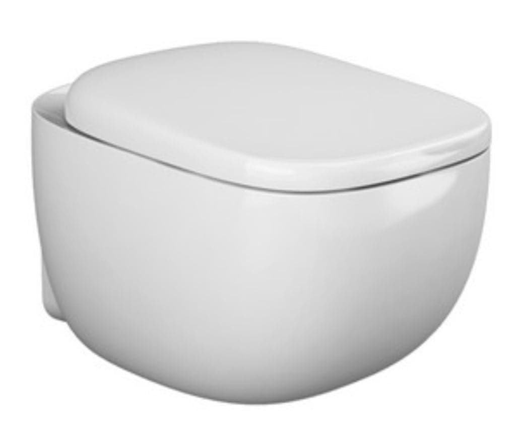 RIMLESS ILLUSION WALL-HUNG TOILET - best price from Maltashopper.com BR430008985