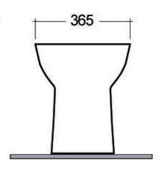 RIMLESS MORNING FLUSH TOILET