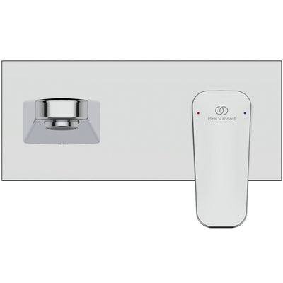 CERAPLAN RECESSED WALL-MOUNTED WASHBASIN MIXER CHROME IDEAL STANDARD - best price from Maltashopper.com BR430009331