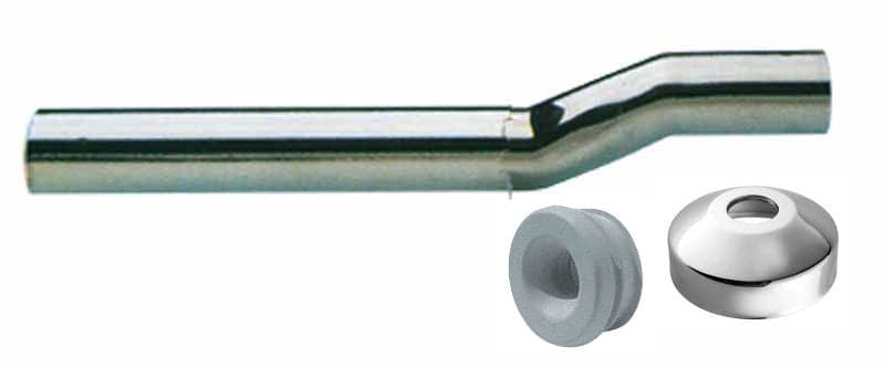 Bricocenter CHROME-PLATED ECCENTRIC TUBE WITH CLAMP