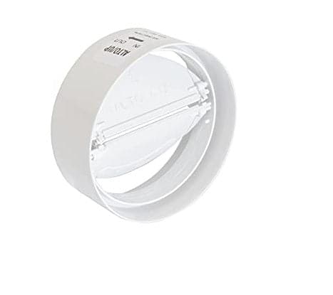 Bricocenter SLEEVE DIA 100 WITH NON-RETURN VALVE WHITE