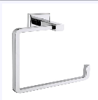 Bricocenter TOWEL HOLDER RING SCREWS QUADDRO SENSEA CHROME