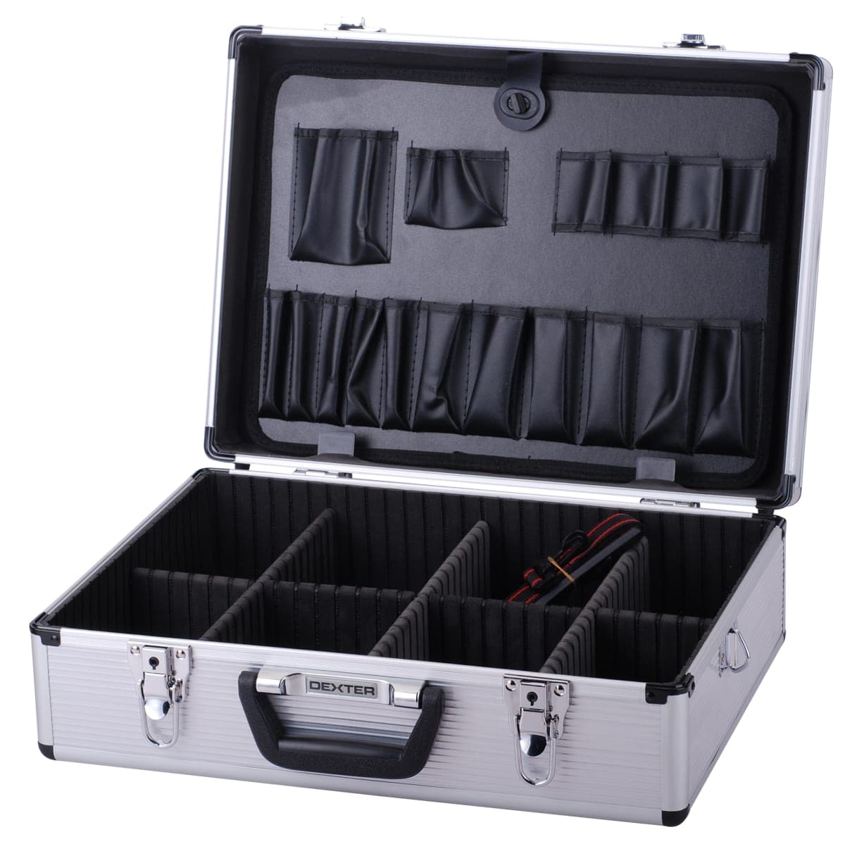 DEXTER ALUMINIUM BRIEFCASE 45X33X15 CM - Premium Tool Storage from Bricocenter - Just €65.99! Shop now at Maltashopper.com