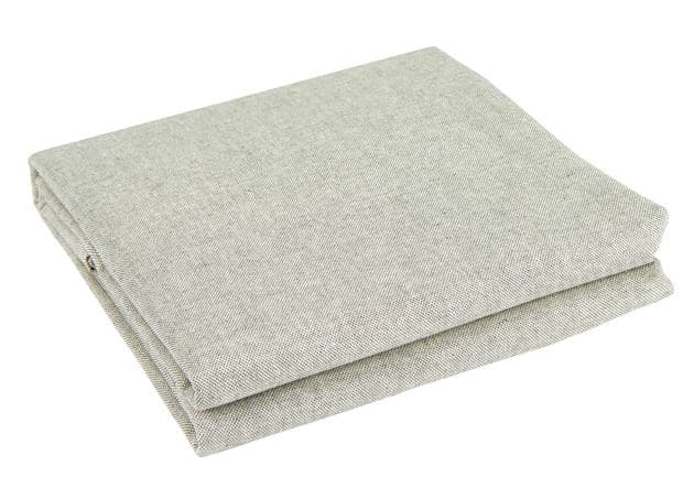 MELANGE Gray tablecloth W 138 x L 200 cm - best price from Maltashopper.com CS616098