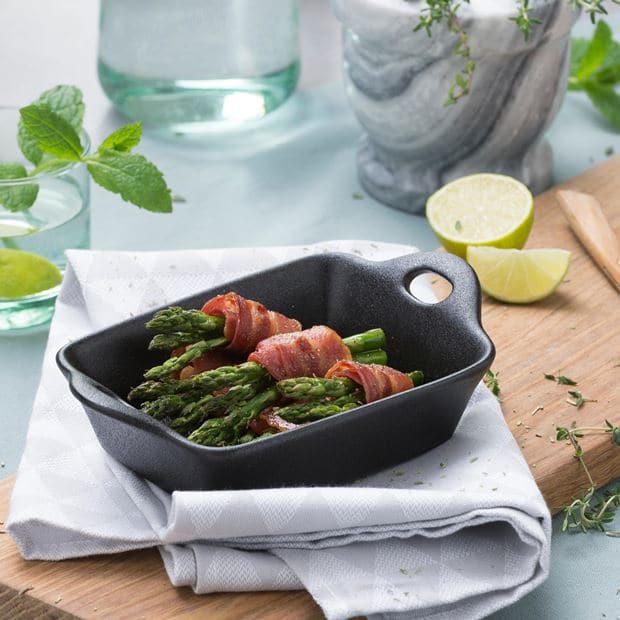 FERO Black baking dish H 4.8 x W 12 x L 16 cm - best price from Maltashopper.com CS618429