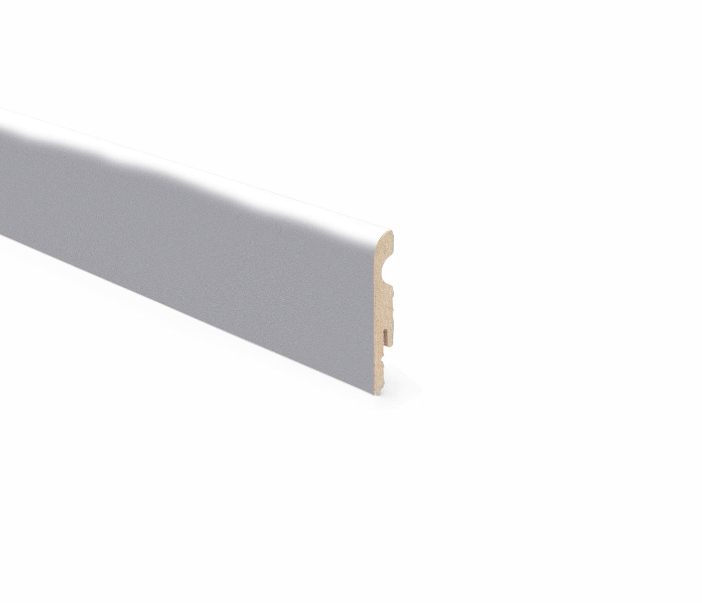 Bricocenter BATT MDF RIV MELAM 80X10X2400 ALUMINIUM