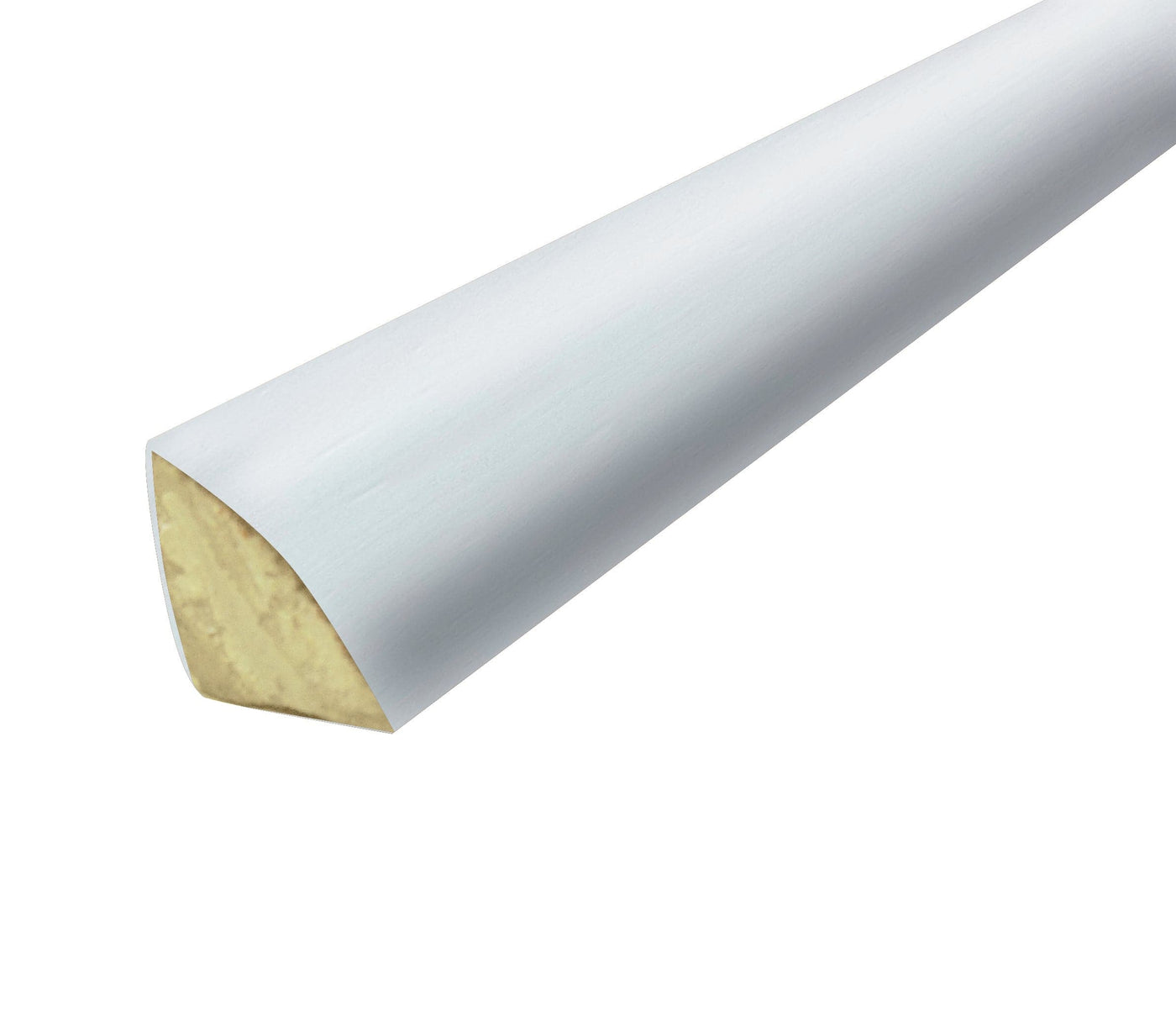 Bricocenter QUARTER ROUND AYOUS 14X14X3000 WHITE
