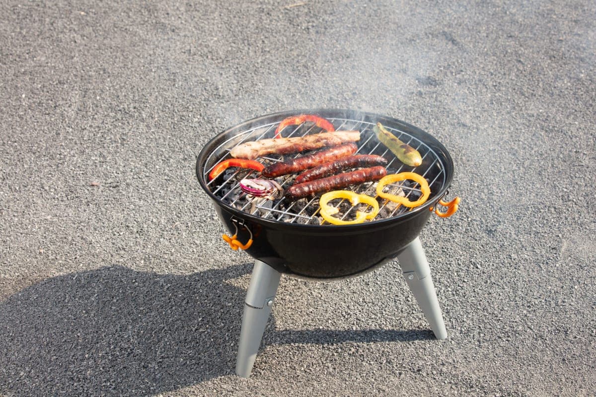 Bricocenter PHOENIX ALPHA NOMAD NATERIAL CHARCOAL BARBECUE