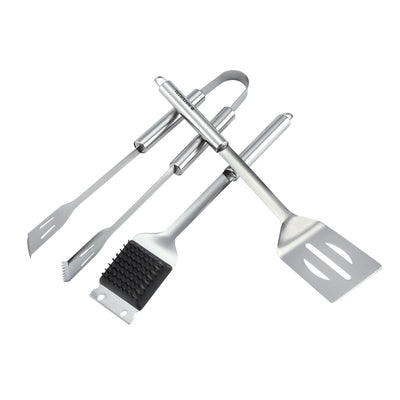 SET 3 STAINLESS STEEL BARBECUE ACCESSORIES - best price from Maltashopper.com BR500009588