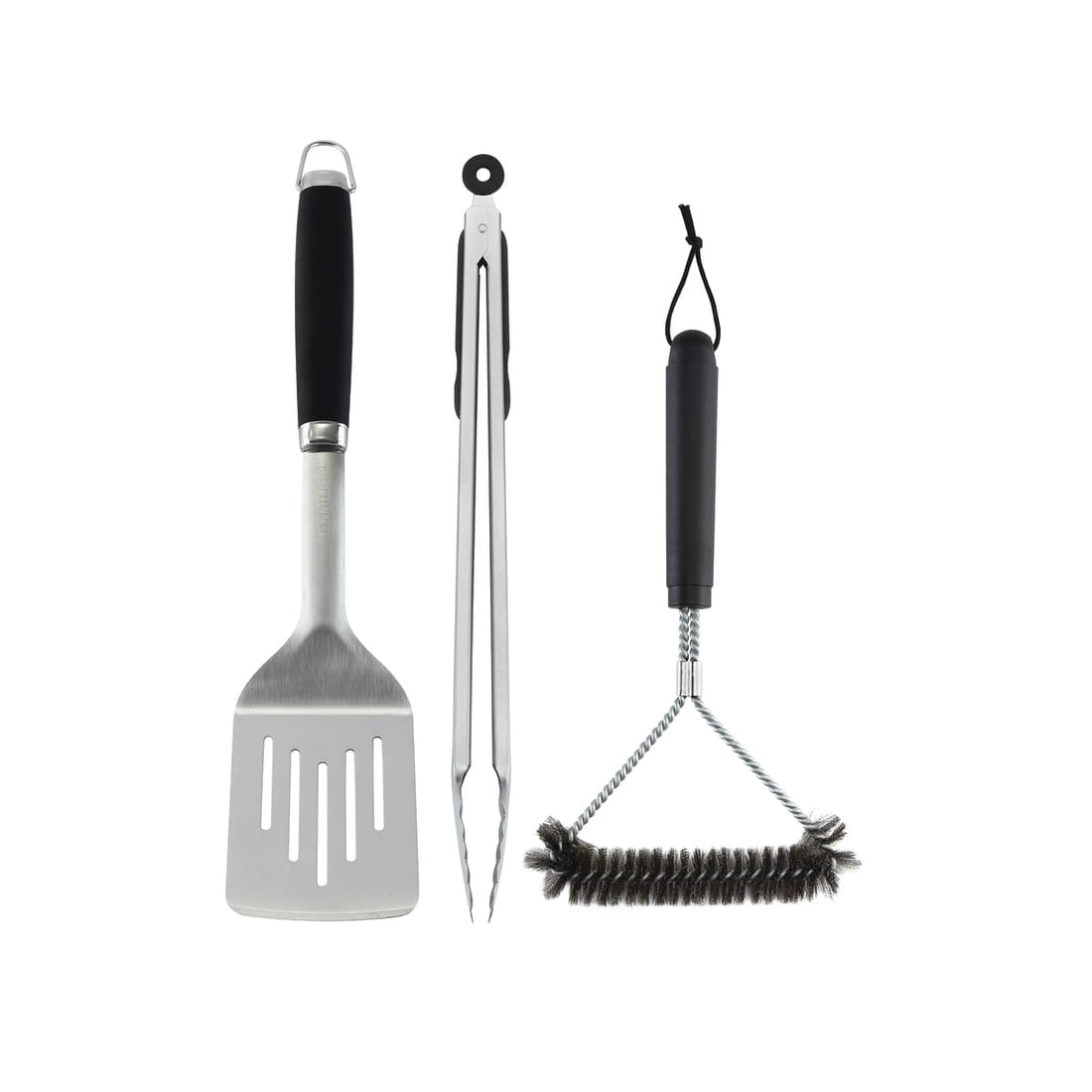 SET 3 NATERIAL STAINLESS STEEL BARBECUE ACCESSORIES - best price from Maltashopper.com BR500009592
