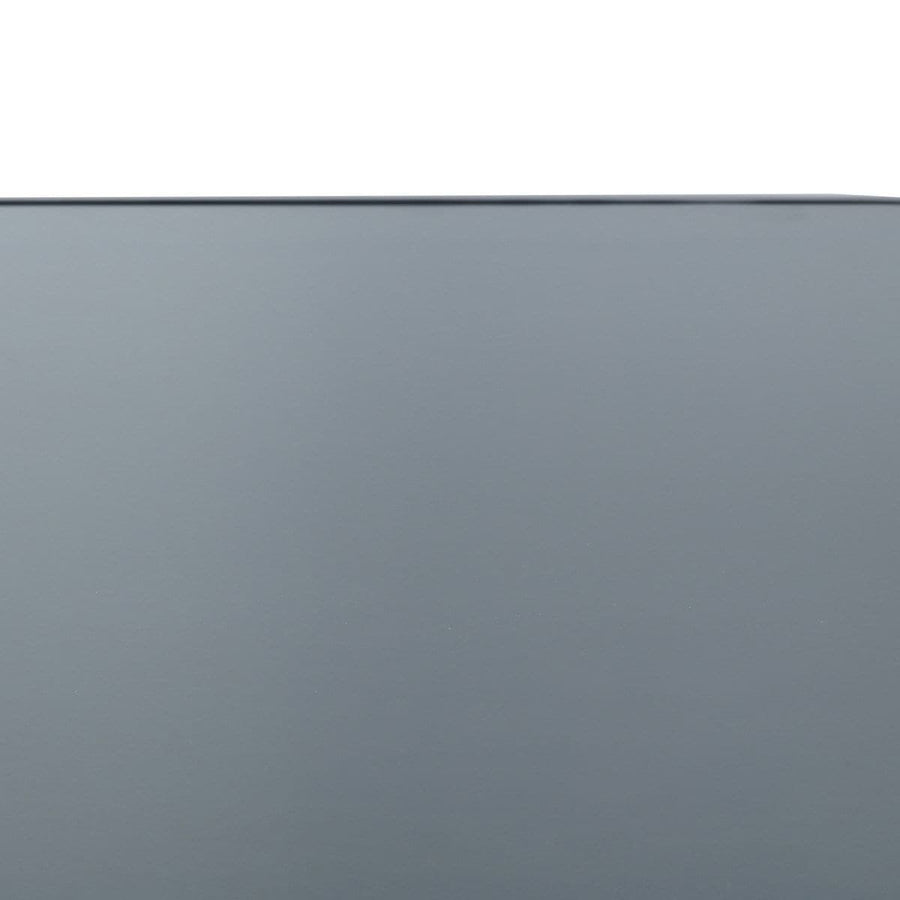 Bricocenter EMYS NATERAL - Folding Table - 4 seater - rectangular steel top glass - 70x110xh72