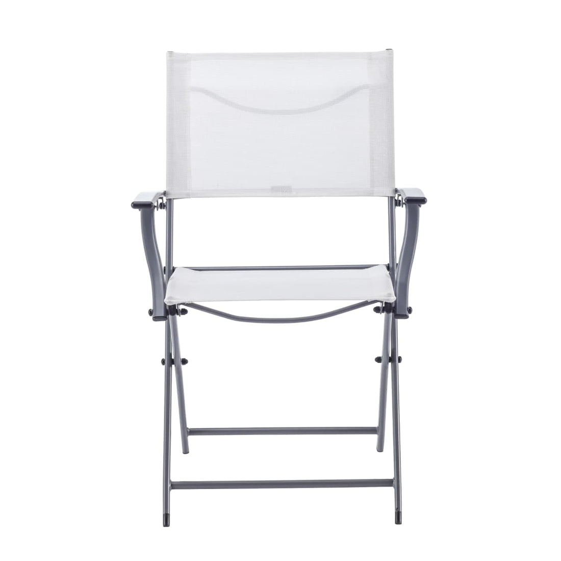 EMYS NATERIAL FOLDING STEEL CHAIR WITH ARMRESTS TEXTILENE SEAT 52X54XH83 - best price from Maltashopper.com BR500009541