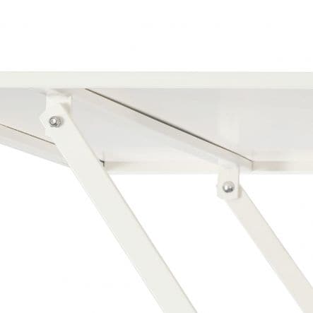 FLORA NATERIAL FOLDING TABLE 2 PLACES SQUARE STEEL 70X70XH71 - best price from Maltashopper.com BR500009514
