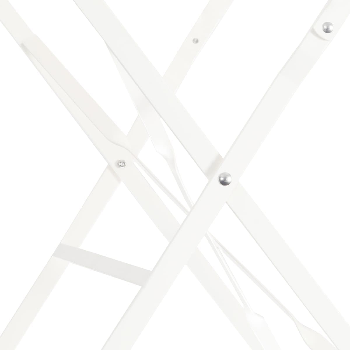 Bricocenter FLORA NATERIAL FOLDING TABLE 2 PLACES ROUND STEEL D 60XH71