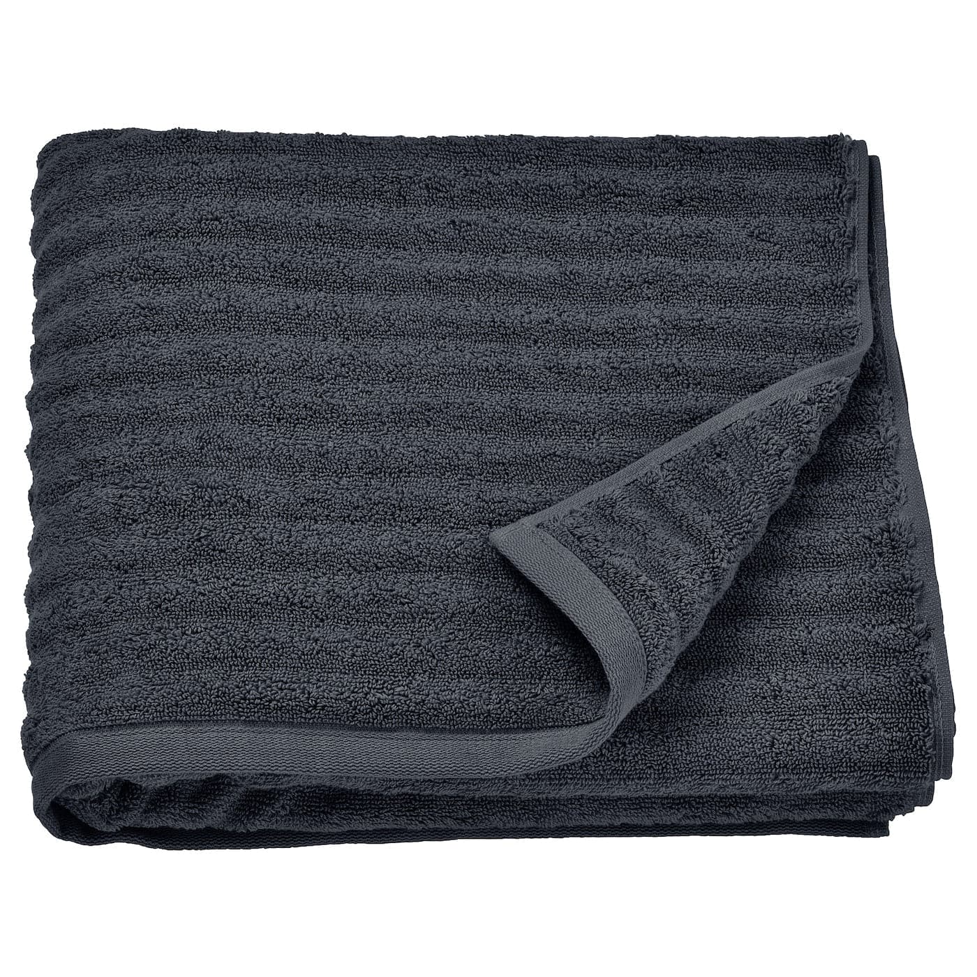 Ikea FLODALEN Towel - dark gray 70x140 cm ,