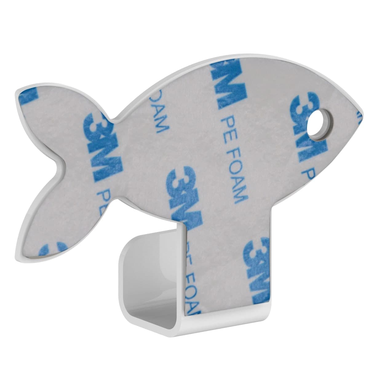 3M FISH SENSEA ADHESIVE HANGER WHITE STAINLESS STEEL - best price from Maltashopper.com BR430005582