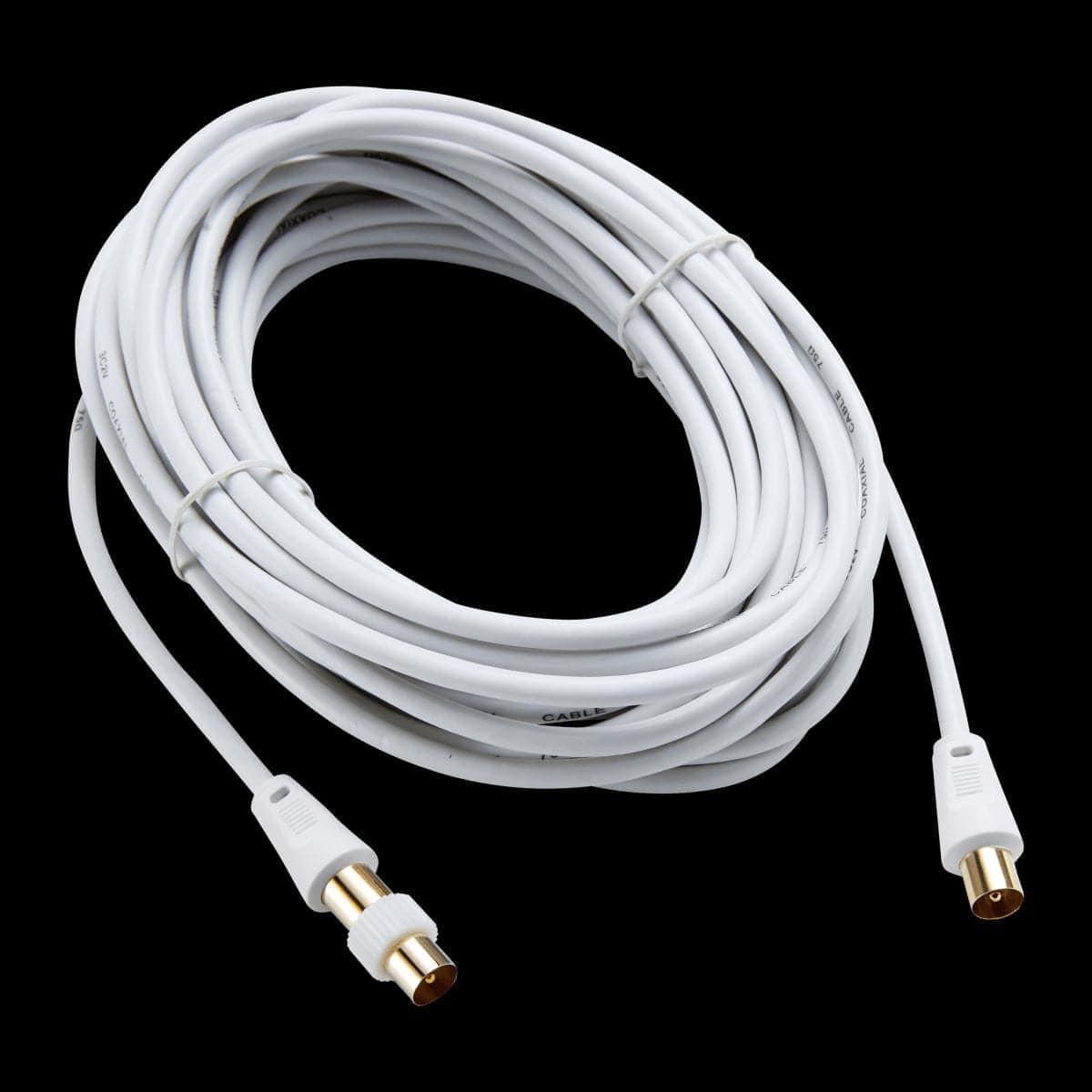 Bricocenter COAXIAL EXTENSION CABLE MALE/FEMALE 10MT WHITE EVOLOGY