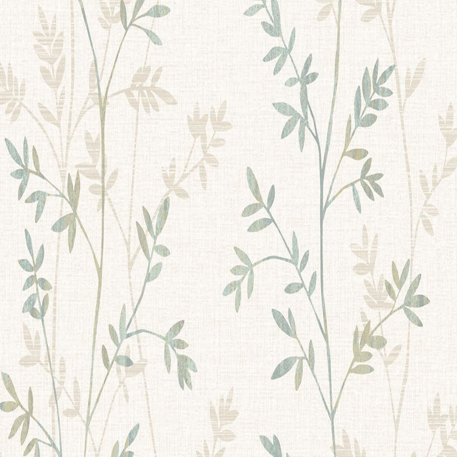 Bricocenter GREEN BRANCHES WALLPAPER 53CMX10.5M