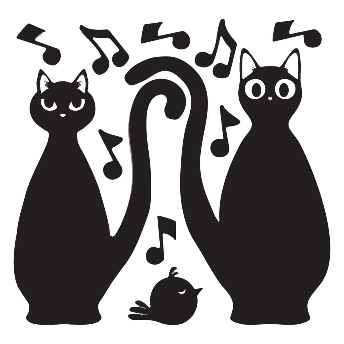 Bricocenter STICKER FOAM CATS 31.5X34 CM