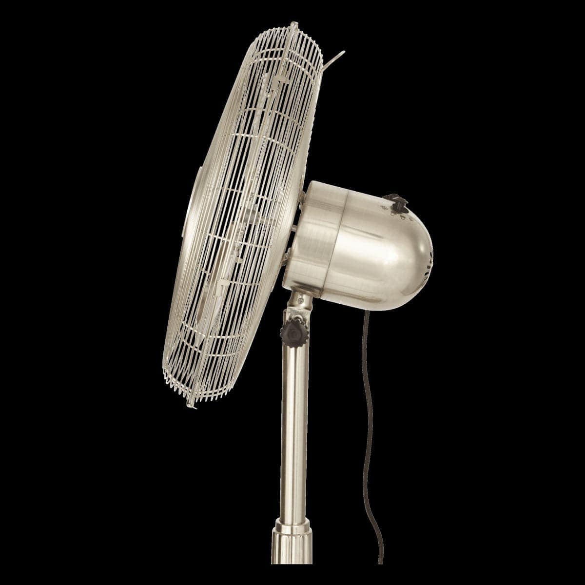 Bricocenter FLOOR FAN 40CM 45W SATIN NICKEL EQUATION