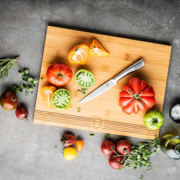 MASTERCHEF Natural cutting board H 1,5 x W 38 x D 29 cm - best price from Maltashopper.com CS670432