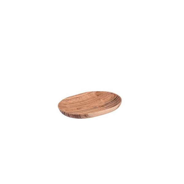 ACACIA CHIC Natural tapas plate, H 2 x W 14 x D 10 cm