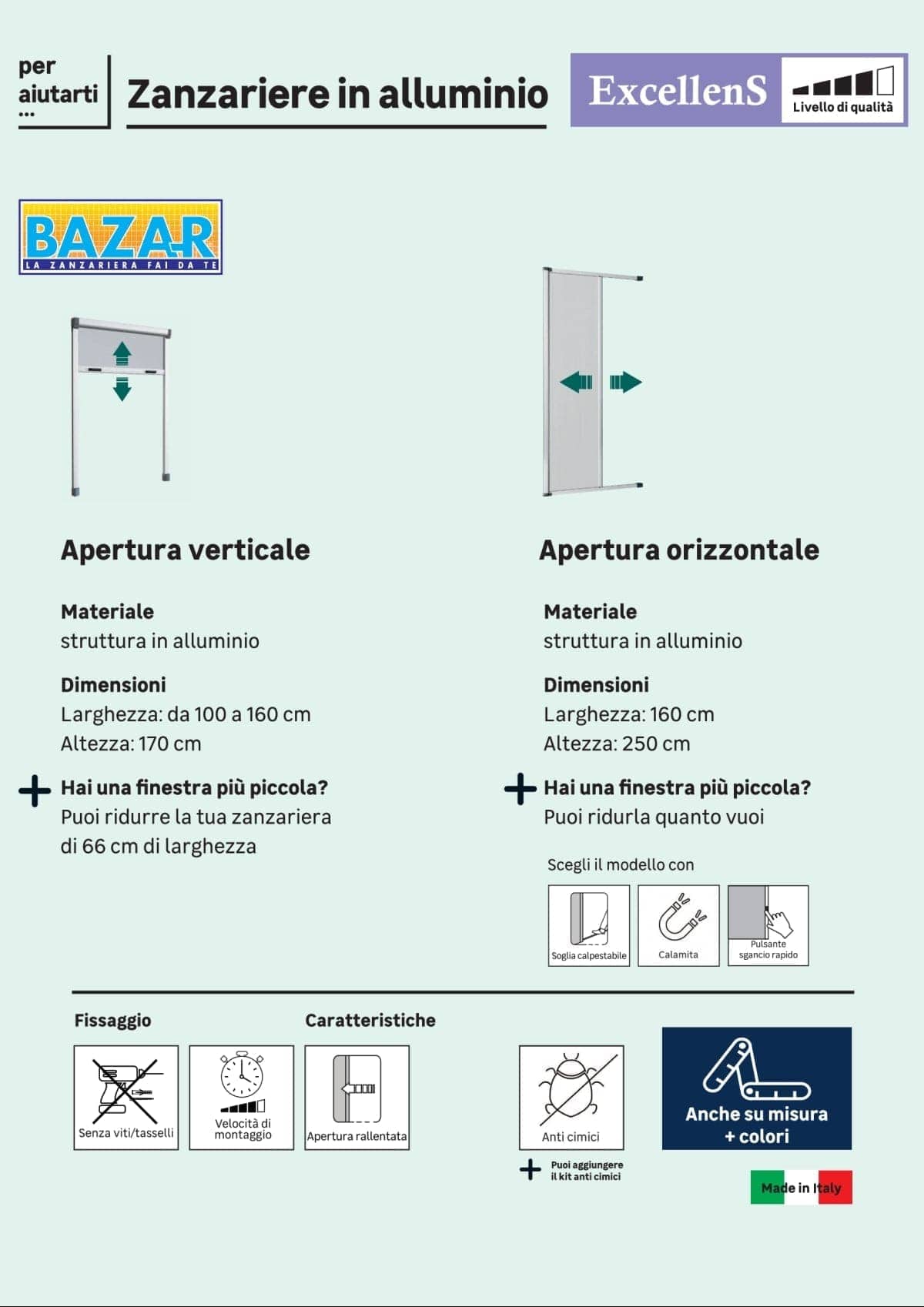 BAZAR. BAZAR 80x170 WITH WHITE BRAKE - best price from Maltashopper.com BR410211999