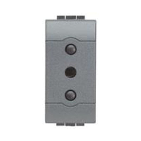 LIVING LIGHT 10A ANTHRACITE SOCKET - best price from Maltashopper.com BR420100627