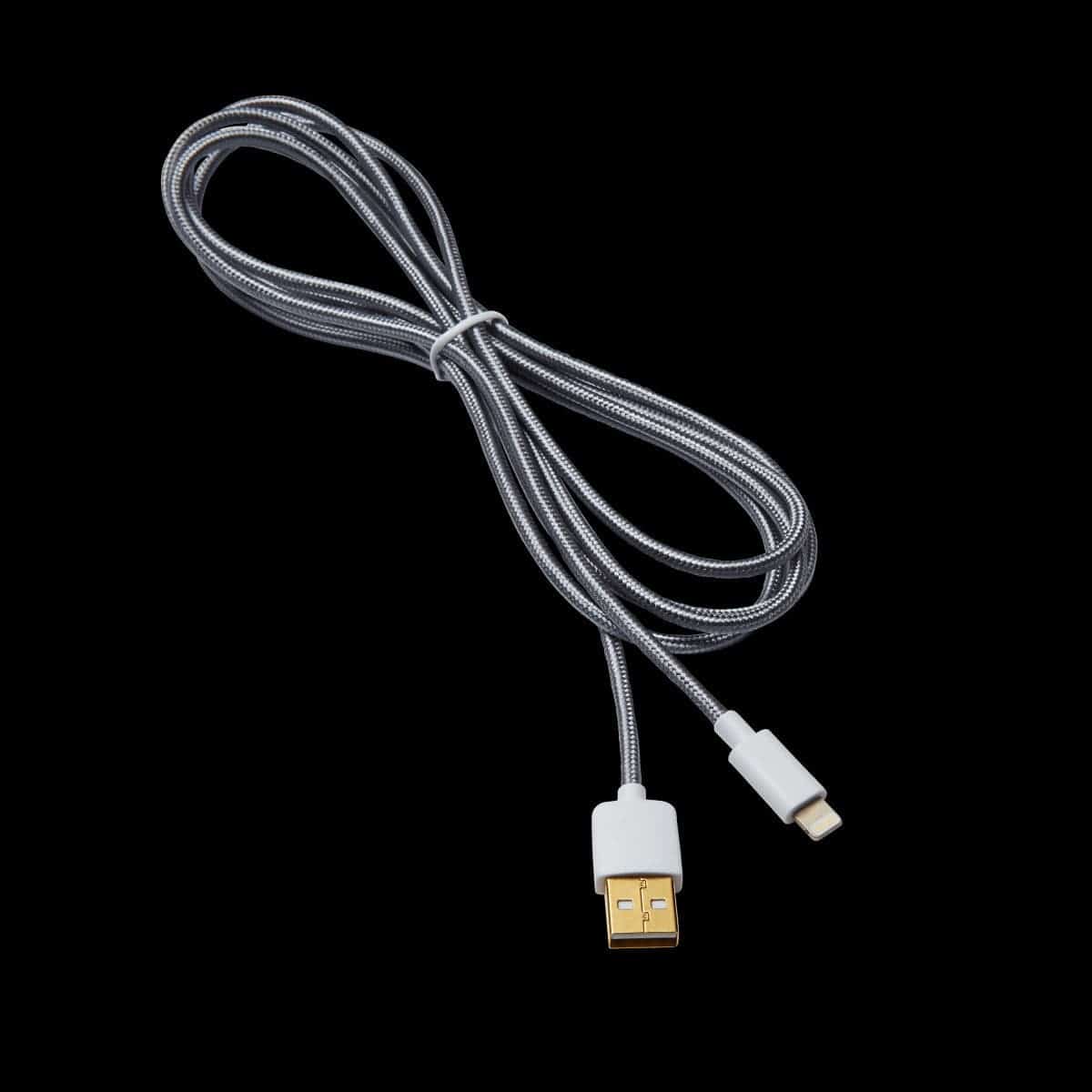 Bricocenter APPLE CABLE 2MT LIGHTNING TYPE / A TYPE USB GREY