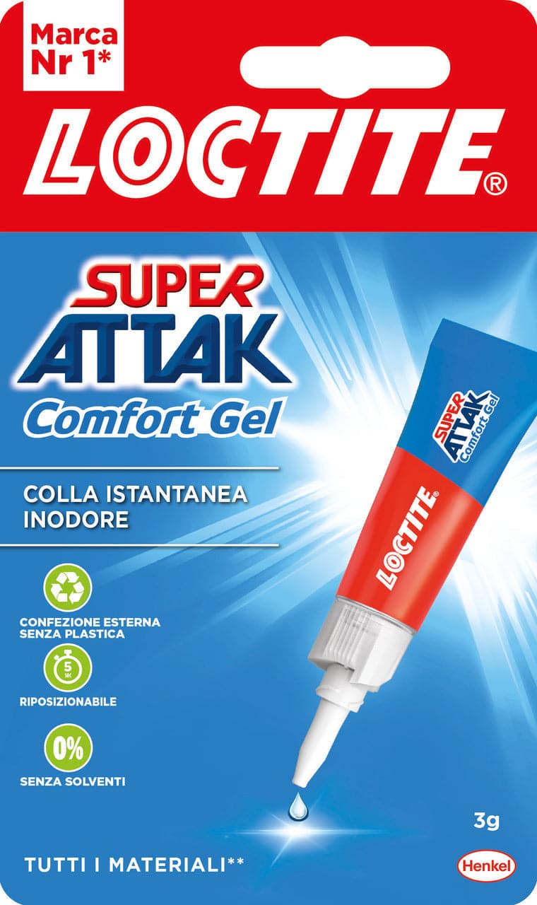 SUPER ATTAK POWER EASY INSTANT GLUE 3 GR - best price from Maltashopper.com BR470000155