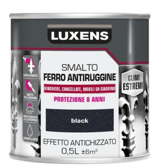 ANTI-RUST IRON ENAMEL BLACK 500 ML - best price from Maltashopper.com BR470000451