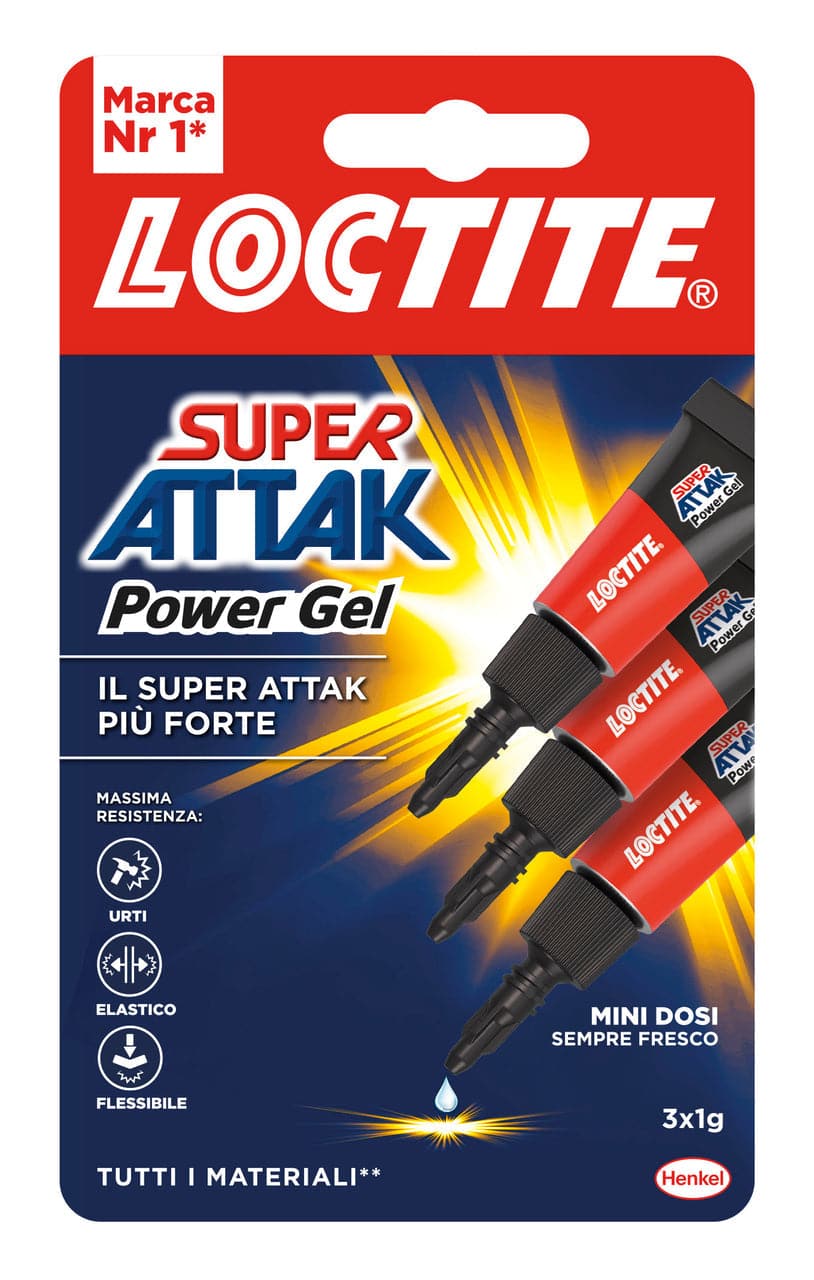 GLUE ATTAK MINI-TRIO POWER FLEX 3X1GR - best price from Maltashopper.com BR470001654