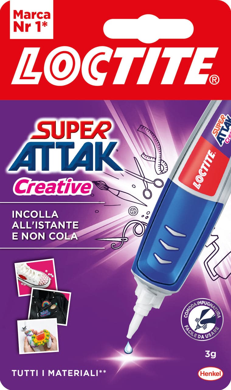 Bricocenter INSTANT GLUE ATTAK PERFECT PEN 3 GR
