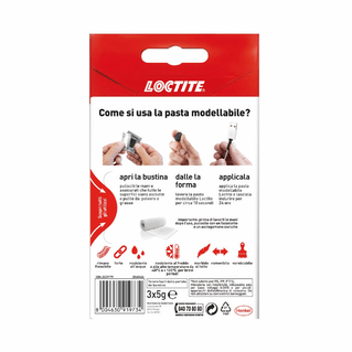 FLEXIBLE REPAIR PAST KINT SUGLUE 3PZ x 5GR BLACK