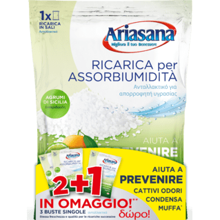 Bricocenter ARIASANA PINE REFILL 3X450G 2+1 FREE