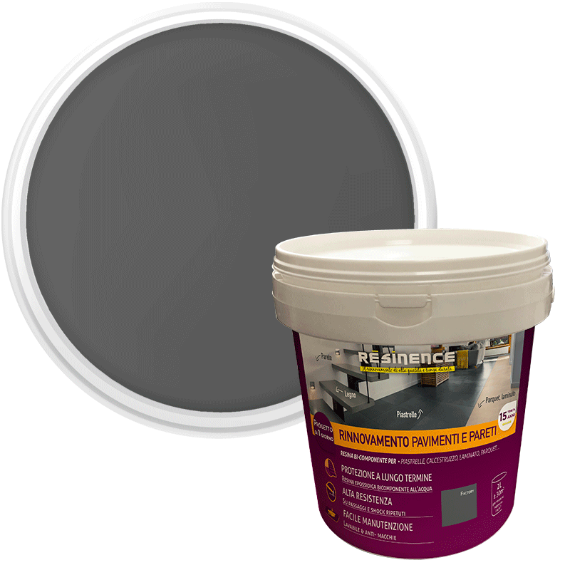 Bricocenter FLOOR AND WALL RENOVATION - FACTORY GREY 2L (28)