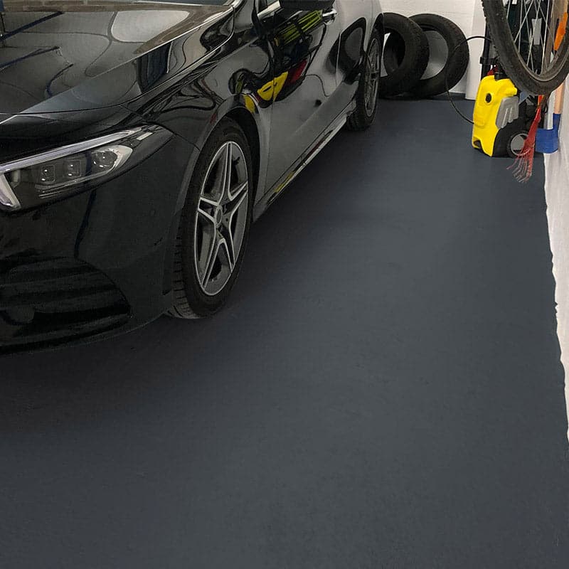 Bricocenter TWO-COMPONENT GREY GRAFFITE RESIN FOR CAR BOXES PROTRAFFIC 500 ML