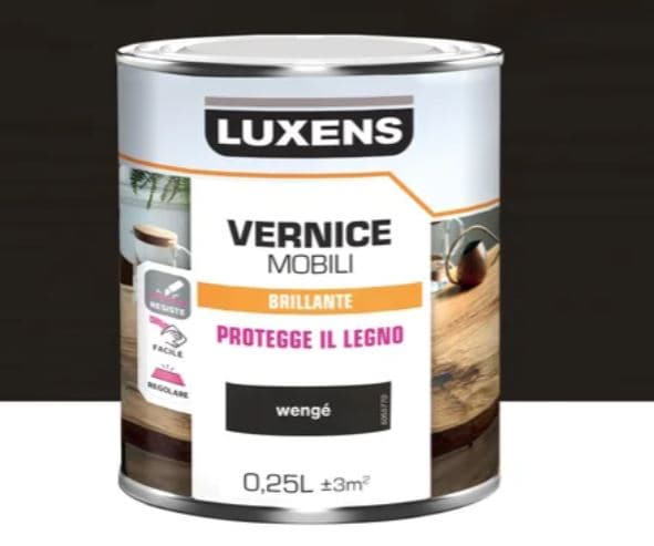 Bricocenter WENGE' WOOD VARNISH 0.25 LTXENS