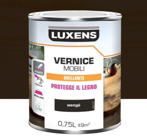 Bricocenter WENGE' WOOD PAINT 0.75 L LUXENS