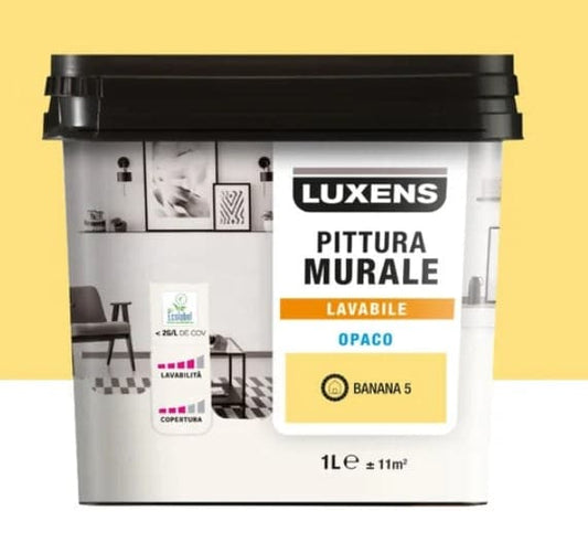 PAINT YELLOW BANANA 5 WASHABLE LUXENS 1 LT