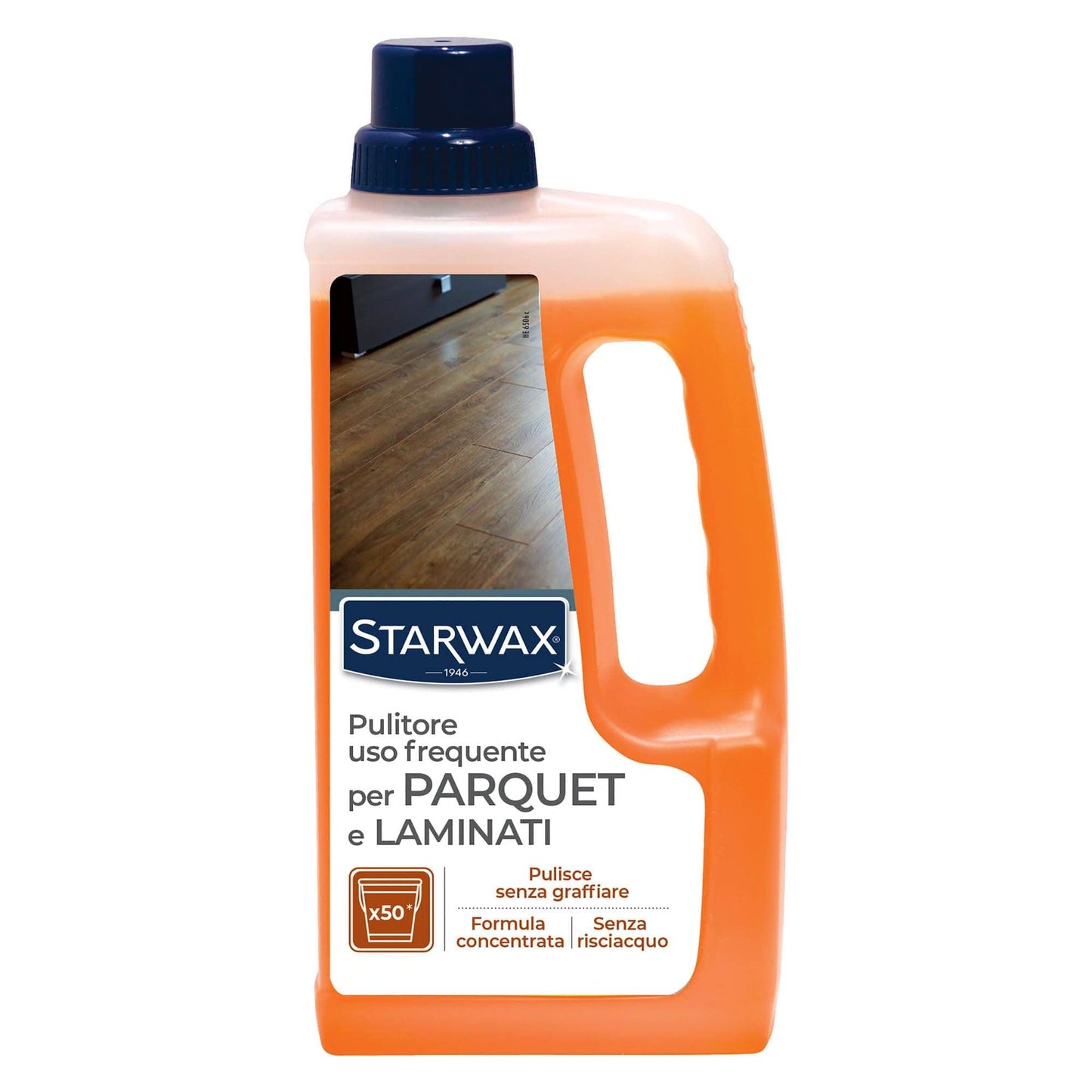 Bricocenter FREQUENT USE CLEANER FOR PARQUET AND LAMINATE FLOORS STARWAX 1LT