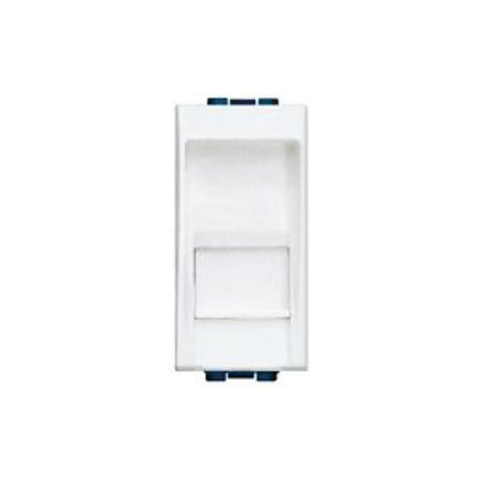 TELEPHONE CONNECTOR RJ11 LIVING LIGHT WHITE - best price from Maltashopper.com BR420100670