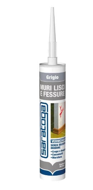 Bricocenter SEALANT FOR SMOOTH WALLS GREY 280ML