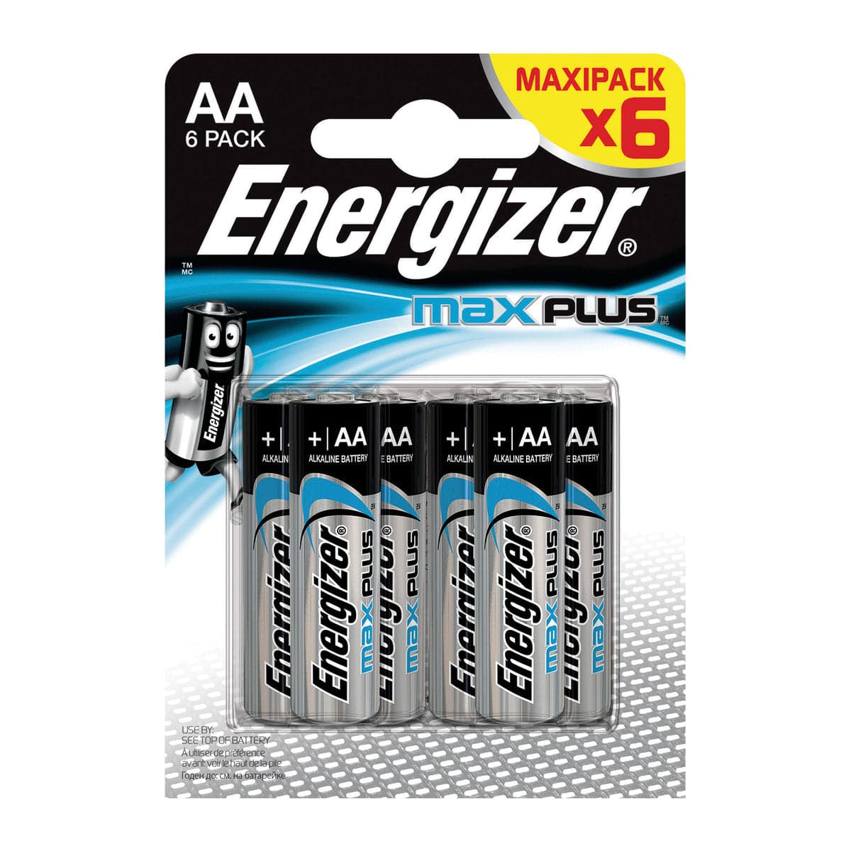 6 AA MAX PLUS BATTERIES