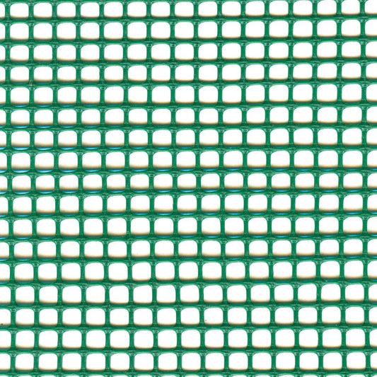 Bricocenter PLASTIC SQUARE NET 05 GREEN 1X5 M